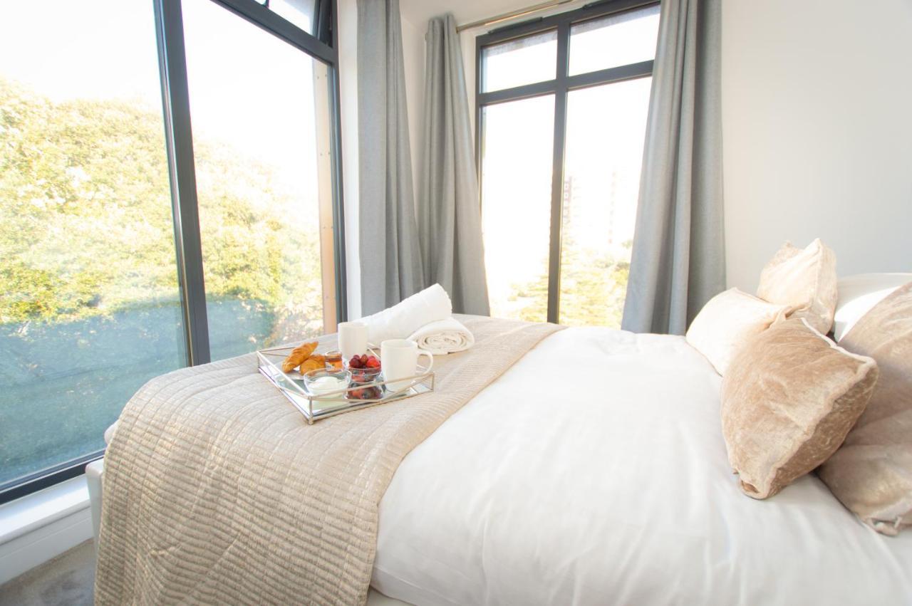 * Panoramic Penthouse With Sea & City Views Bournemouth Exteriér fotografie