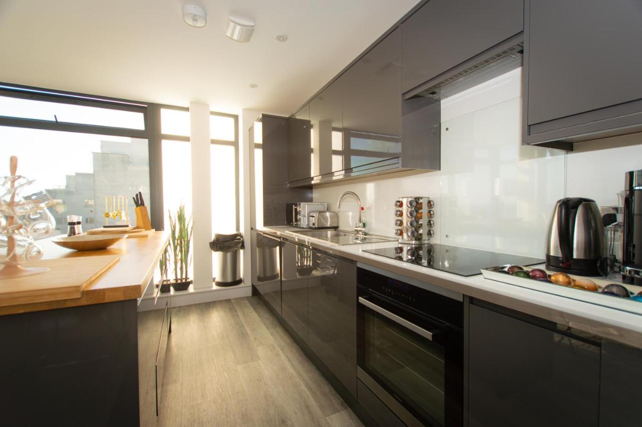 * Panoramic Penthouse With Sea & City Views Bournemouth Exteriér fotografie