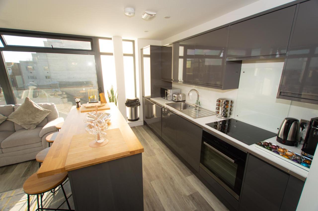 * Panoramic Penthouse With Sea & City Views Bournemouth Exteriér fotografie